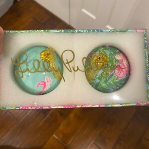 New Lilly Pulitzer flamingo ornaments